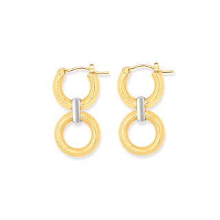 Lori Double Link Earrings