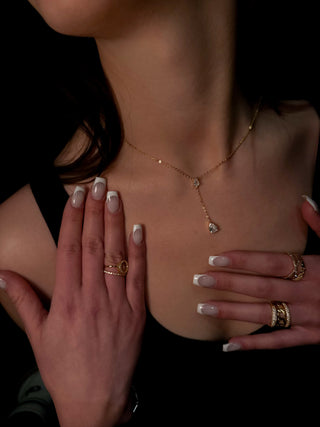 Tsil Drop Necklace